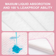 Ntoaujao bed pad breathable-absorbent middle layer keeps surfaces drier.