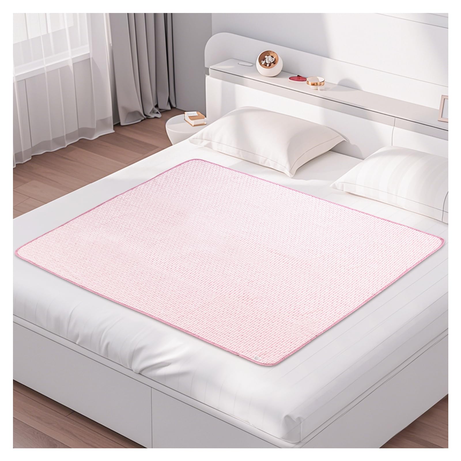 Ntoaujao bed pad waterproof-absorbent protects beds up to 40x55 inches.