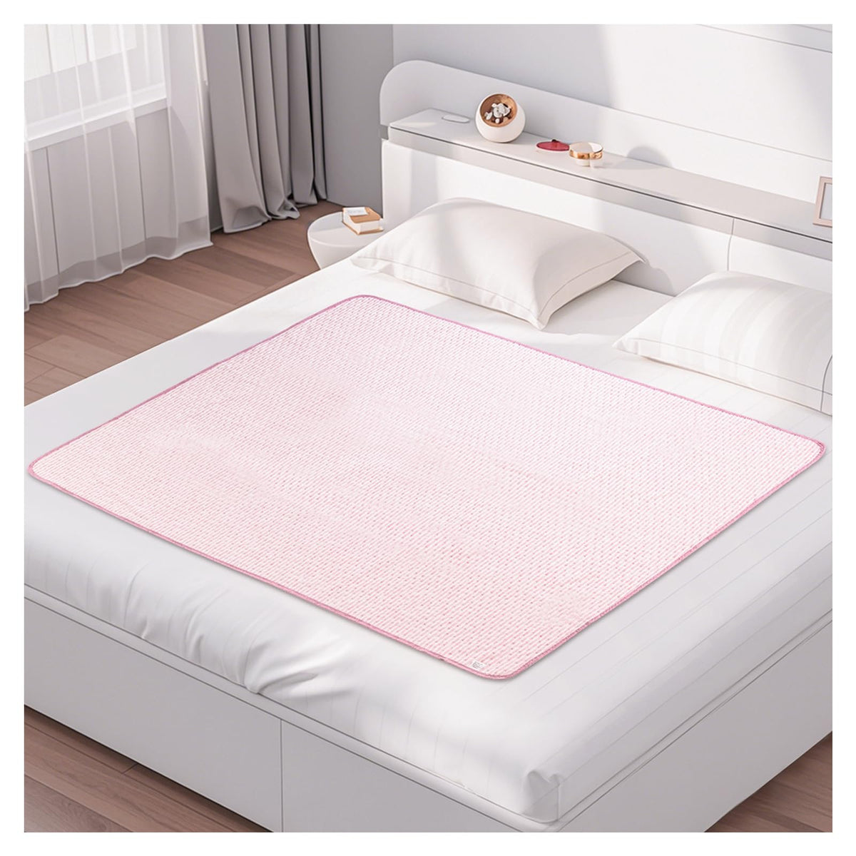 Ntoaujao bed pad waterproof-absorbent protects beds up to 40x55 inches.