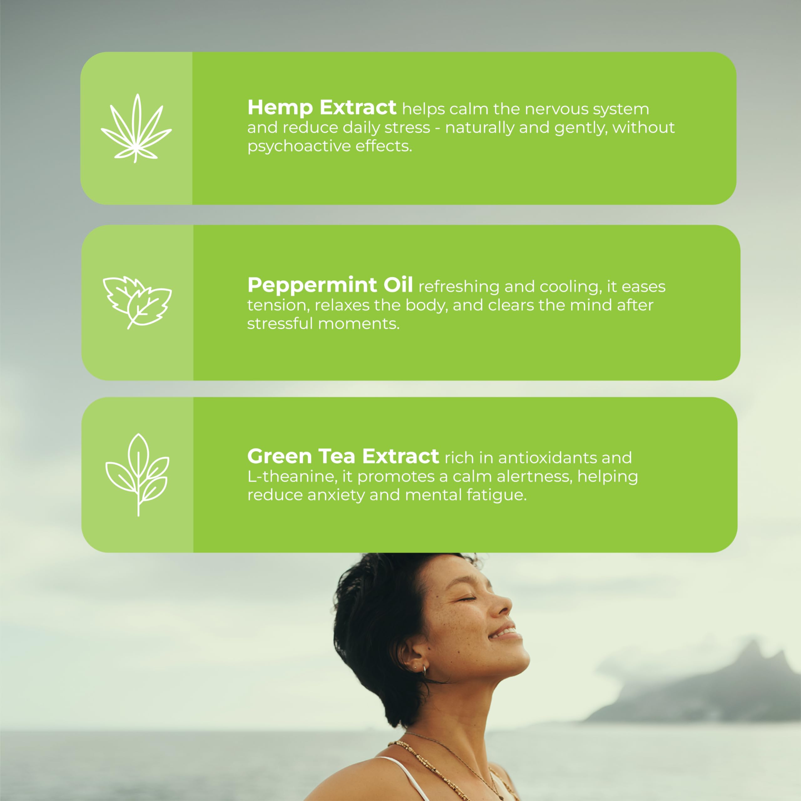 Nu Bloom spray nozzle dispensing a precise sublingual dose.