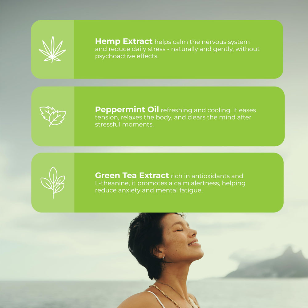 Nu Bloom spray nozzle dispensing a precise sublingual dose.