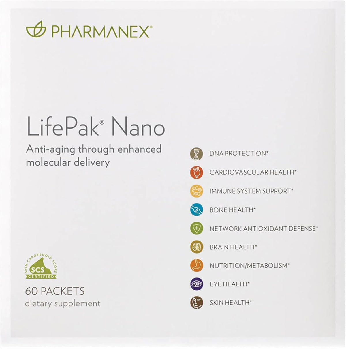 Nu Skin LifePak Nano daily packets for on-the-go nutrition and energy