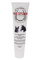 Nu-Stock all-purpose ointment tube for animals soothes itching and supports skin healing.