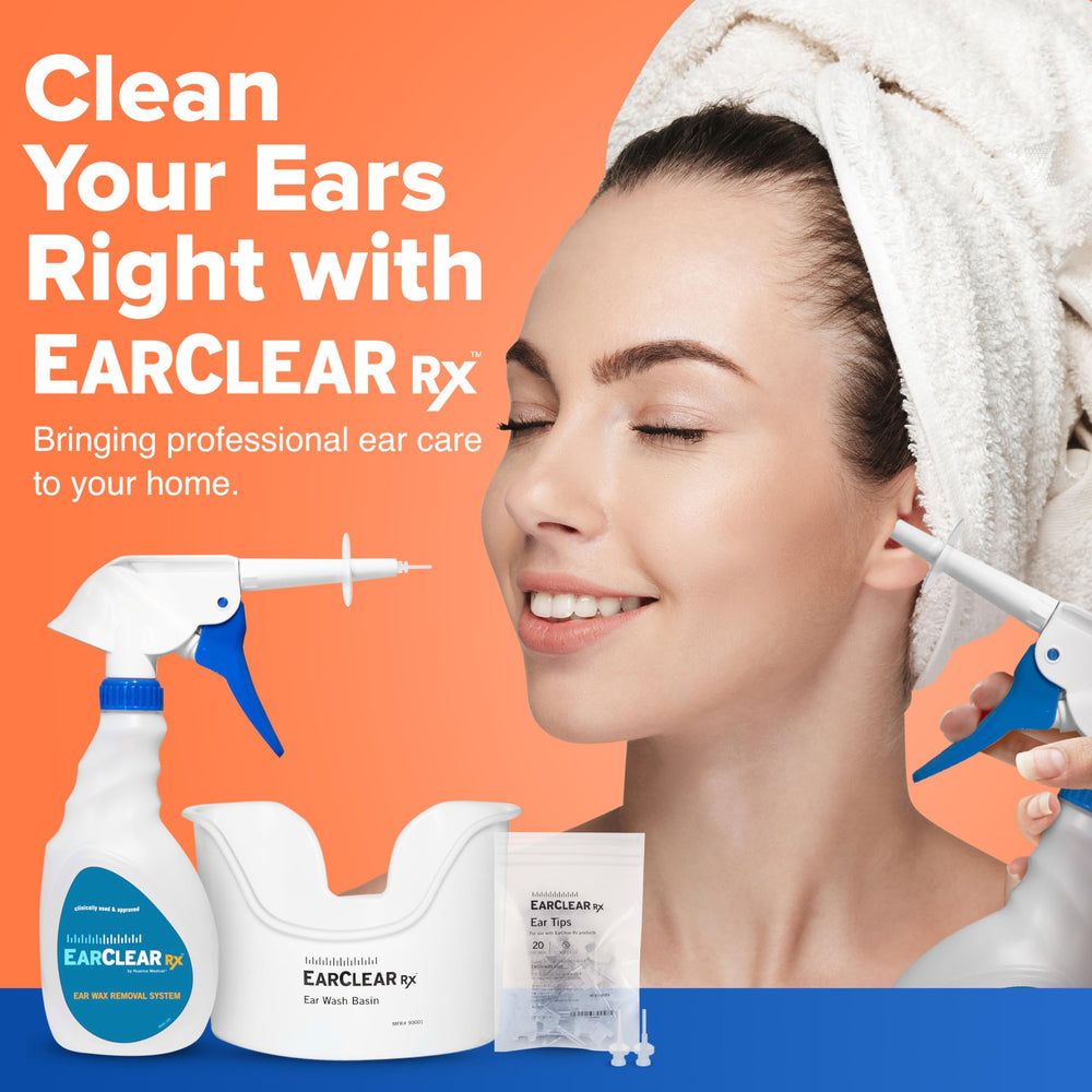 Nuance EarClear Rx Kit supports at-home ear care with doctor-inspired design.