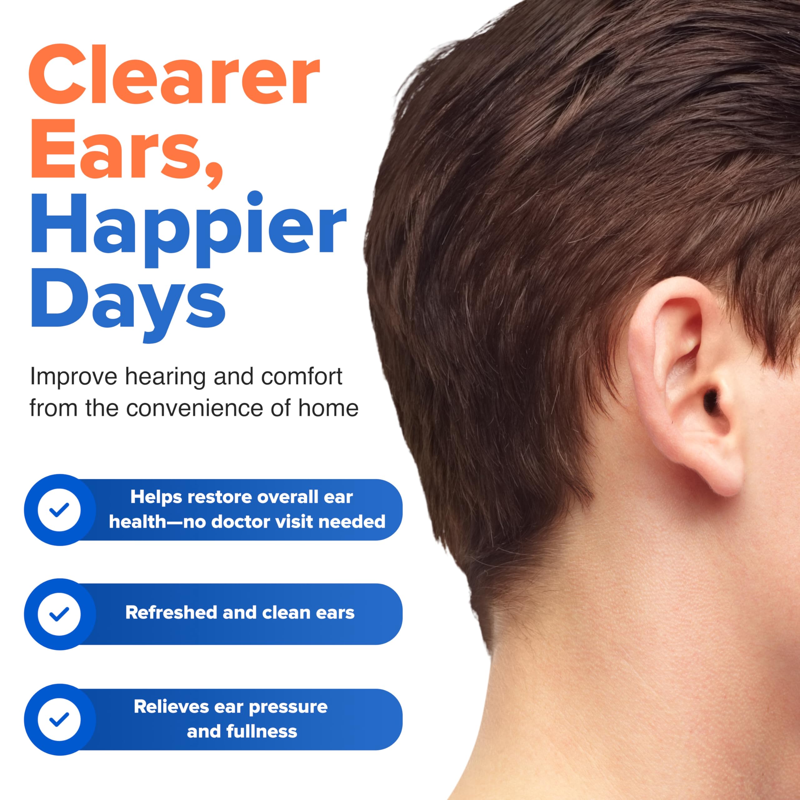 Nuance EarClear Rx Kit ergonomic handle for comfortable use.