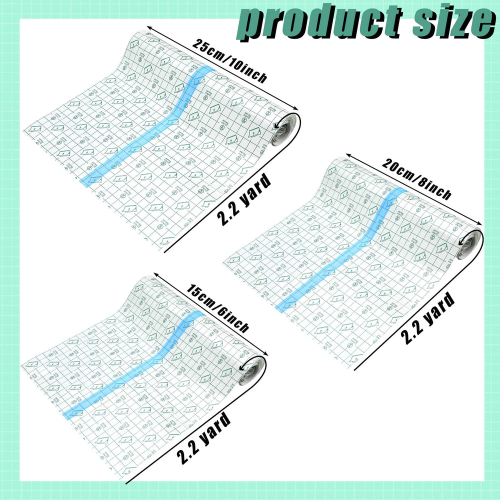 Nuanchu 6-inch waterproof tattoo bandage roll shields you during showers and swims