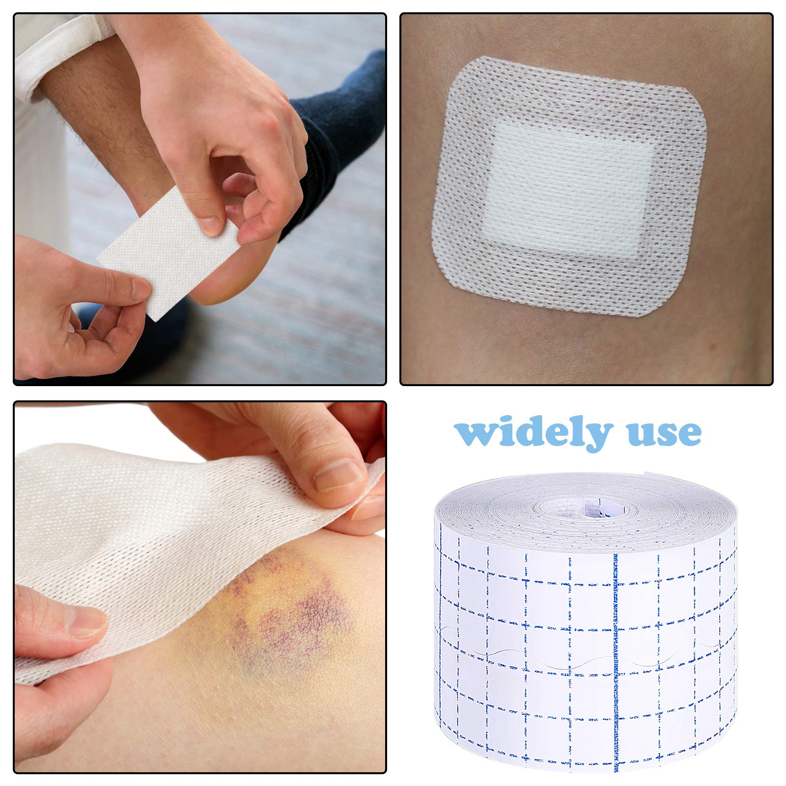 Nuanchu: adhesivo transpirable para fijación estable sin irritación.