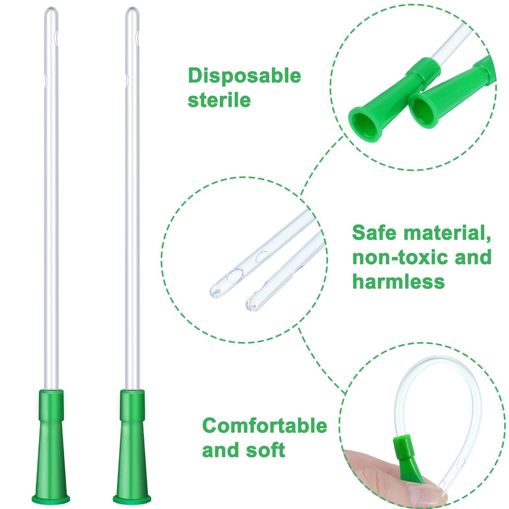 Nuanchu clear tubing showcases flexible design for easy handling and insertion.