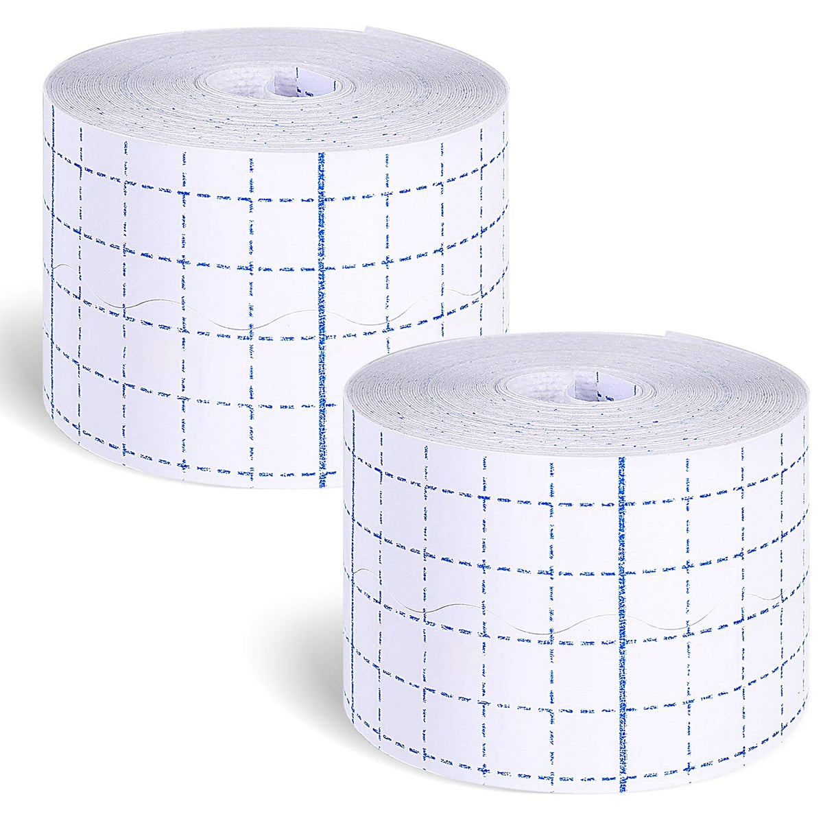 Nuanchu: dos rollos de cinta no tejida blancos para uso diario.