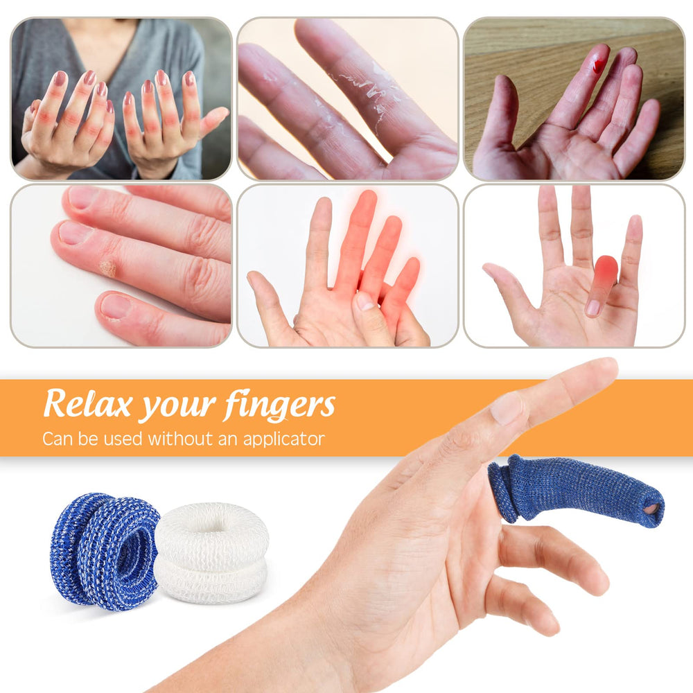 Nuanchu finger bandage breathable tubular fabric for flexible wear