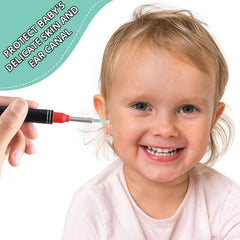 Nuanchu reusable plastic ear cleaner tips for durable use.