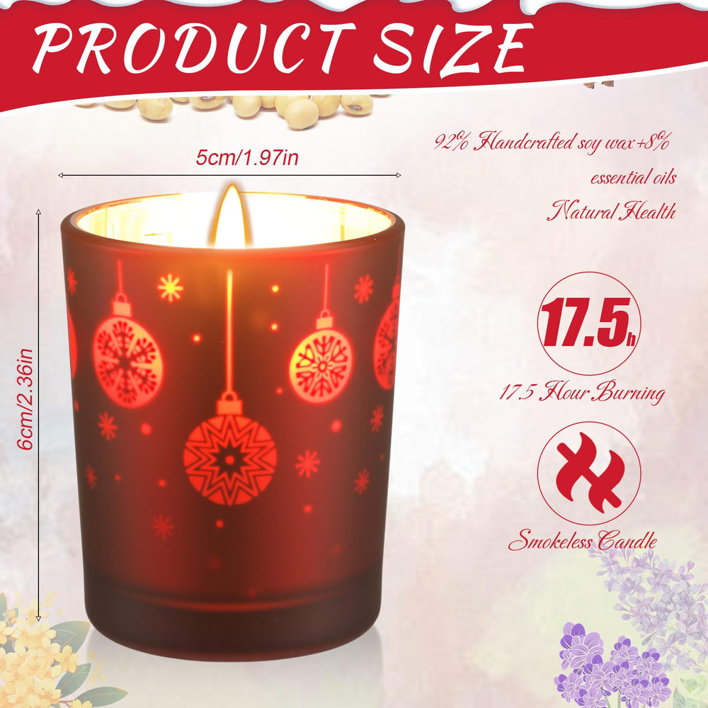 Nuanchu soy wax jar candles with gold lid for clean, long-lasting burn