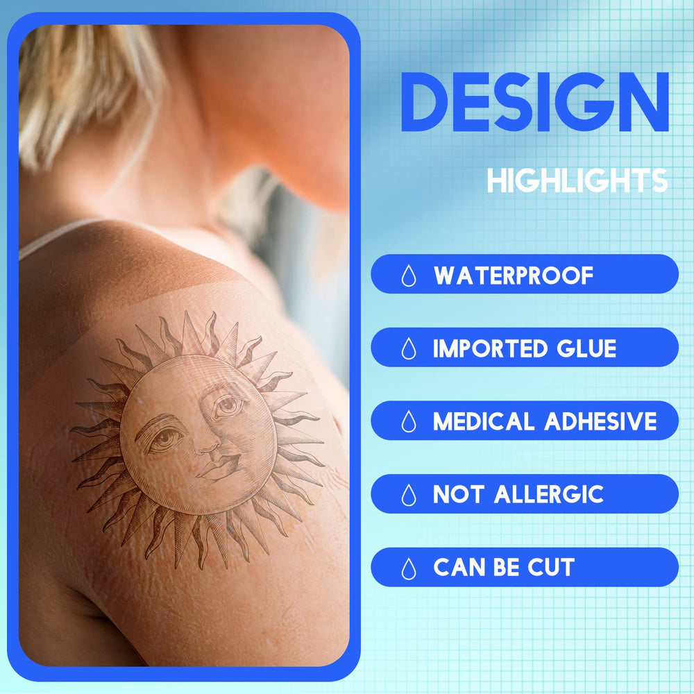 Diagram of Nuanchu 3-layer waterproof bandage design.