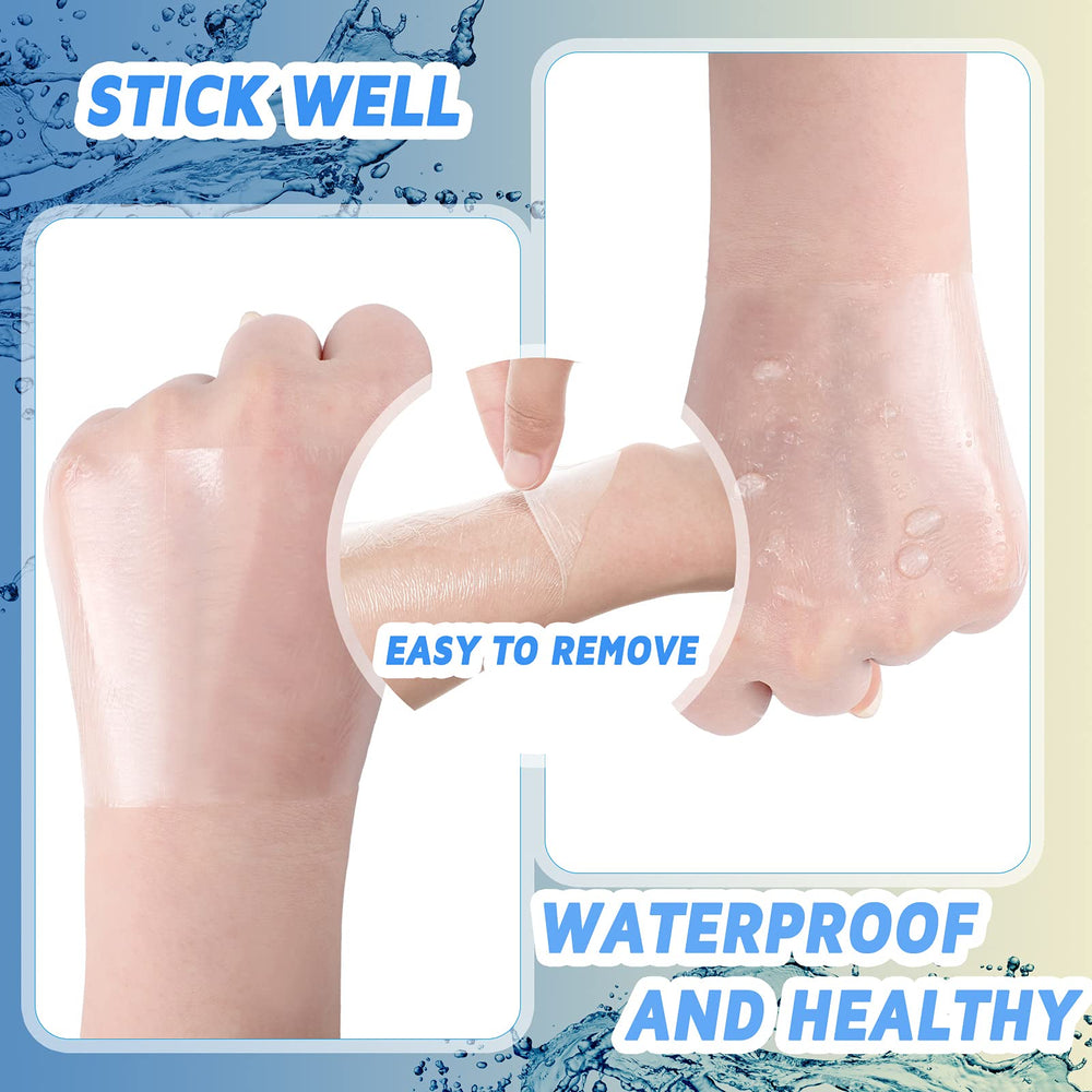 Nuanchu clear tattoo cover bandage suitable for water activities.