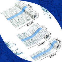 Nuanchu 4 inch tattoo wrap roll provides secure coverage during daily activities.