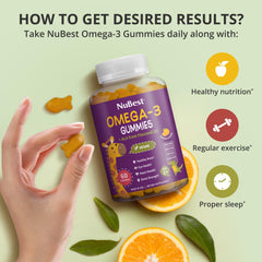 Flaxseed oil ingredient illustration emphasizing plant-based Omega-3 source.