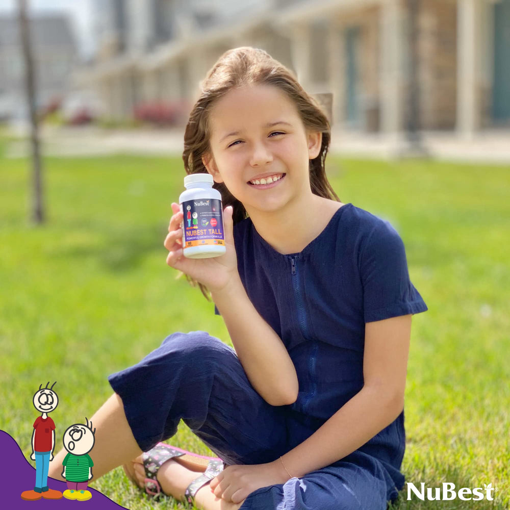 NuBest Tall label emphasizes USA-made manufacturing and quality standards.
