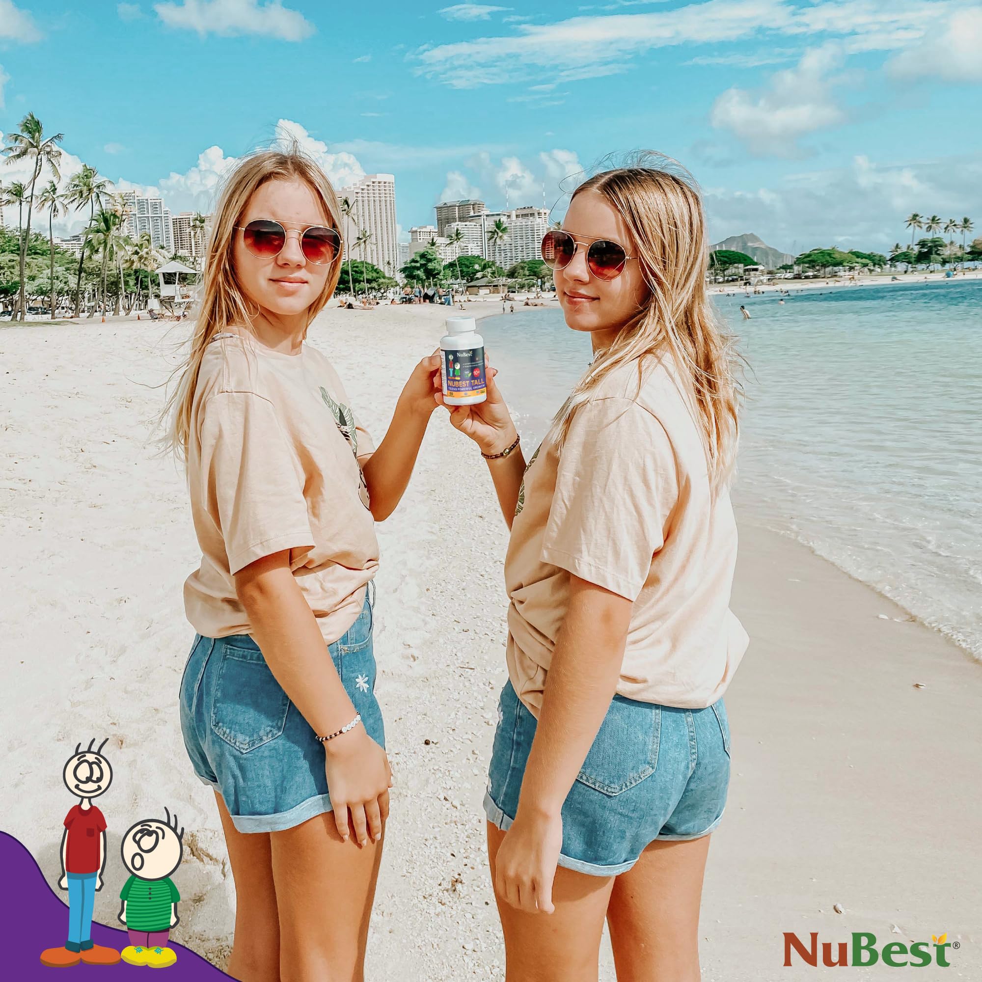 NuBest Tall 10+ herbal blend visual suggesting immune wellness benefits