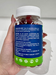 Nubetong vegan-friendly gummies packaging communicates a gelatin-free option.