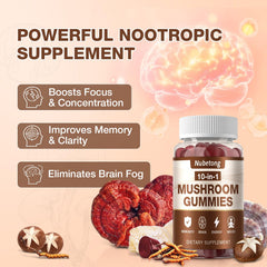Close-up of Nubetong Gummies chewy texture for easy daily use