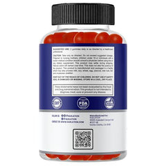 NUELATION berry-flavored gummy close-up highlighting tasty sleep support option.