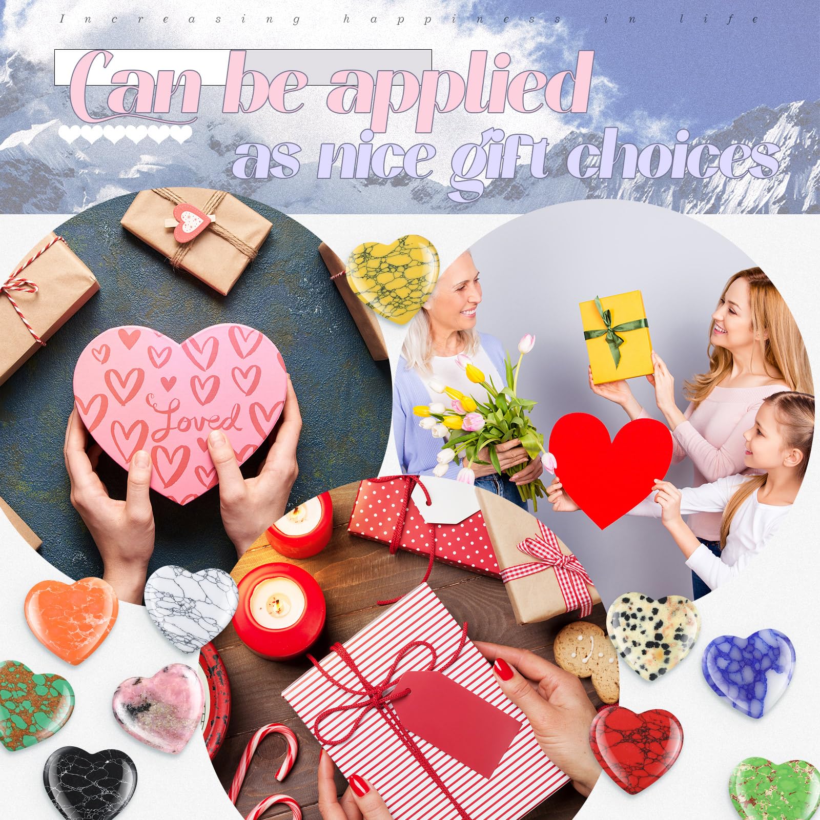 Nuenen crystal hearts for personalized jewelry and gifts