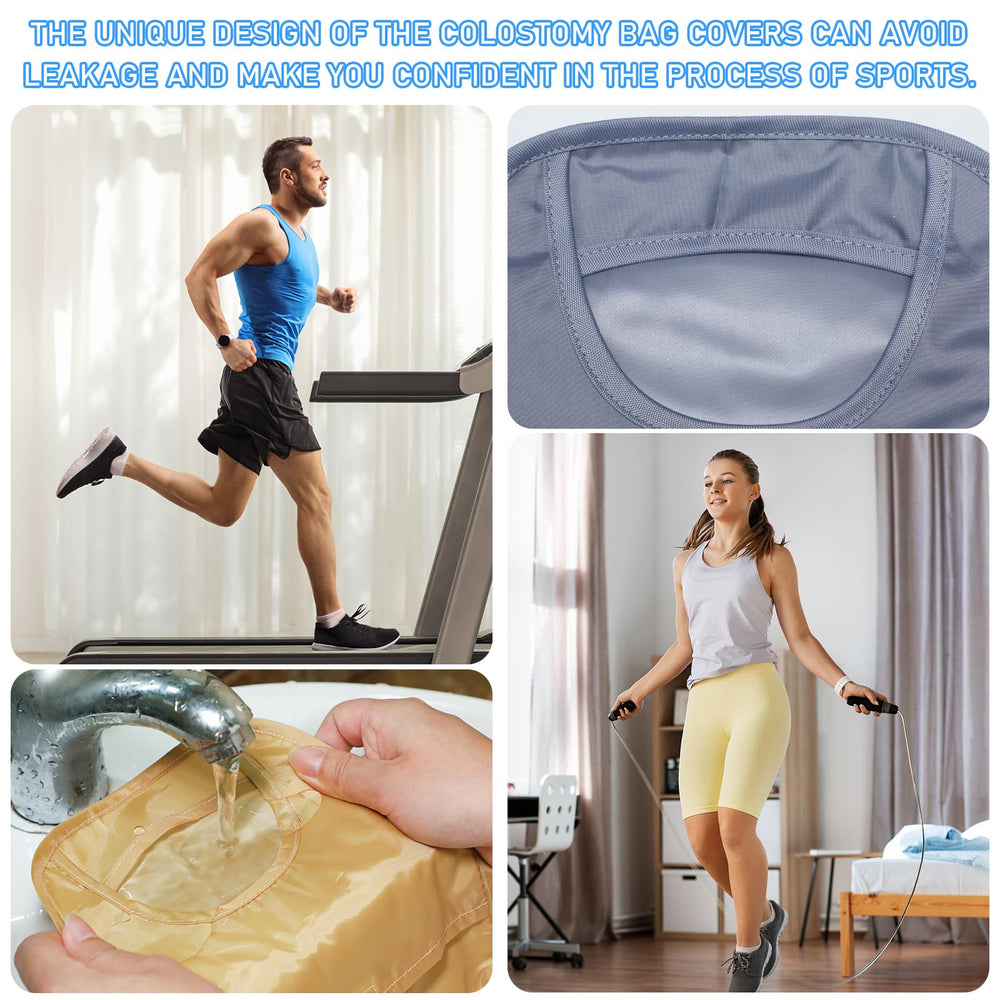 Nuenen ostomy cover with opening design for convenient access