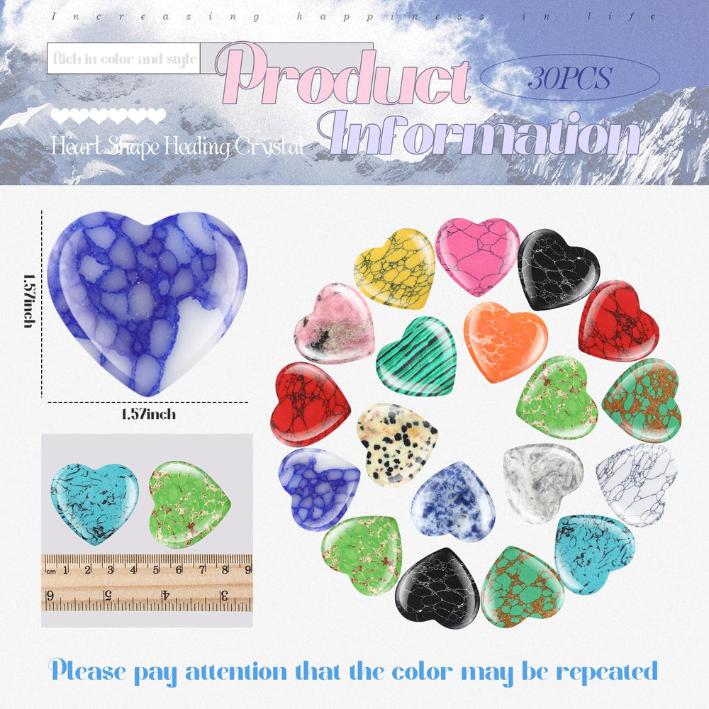 Nuenen pocket-size heart stones ideal for stress-relief rituals