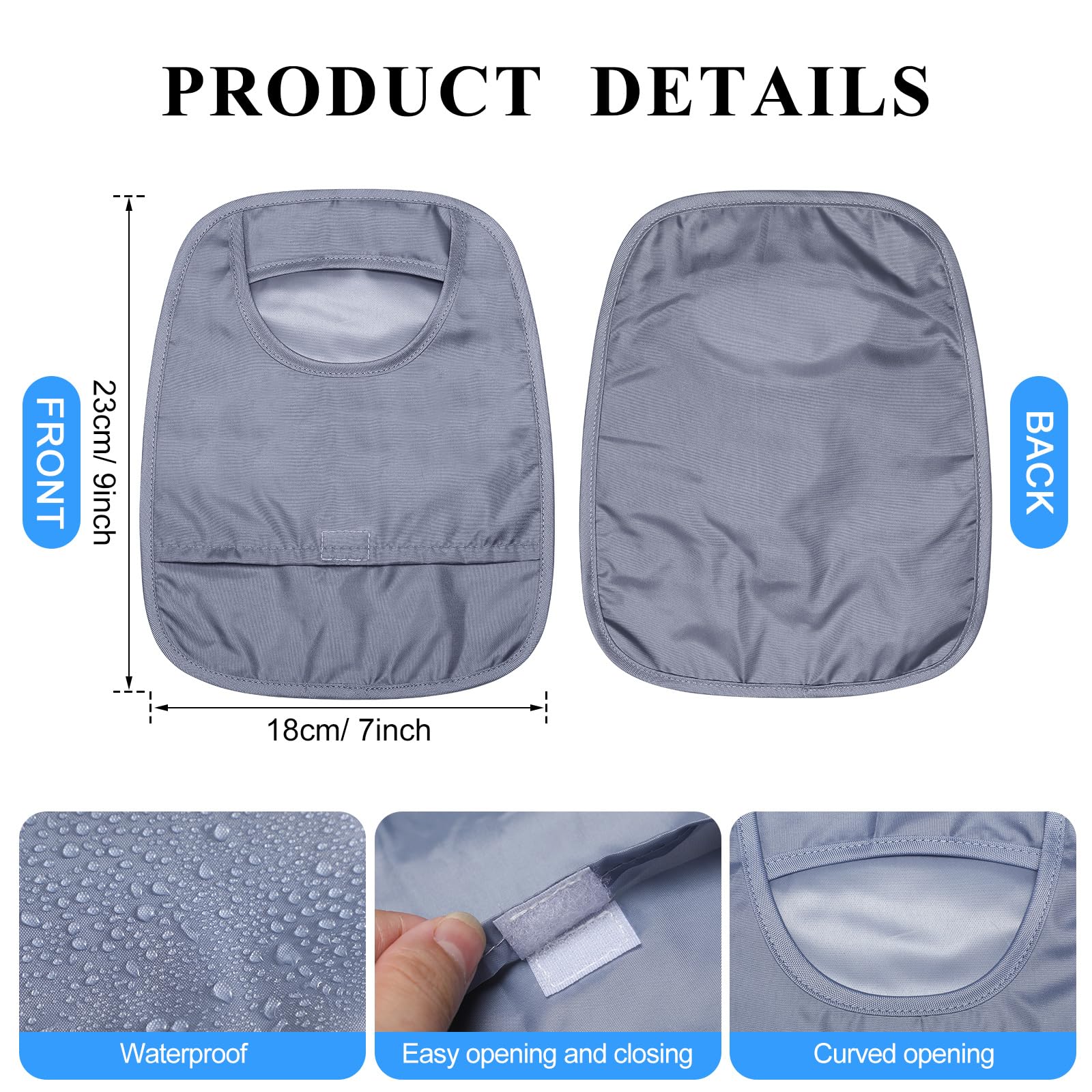 Nuenen waterproof ostomy shower cover soft material for comfortable wear