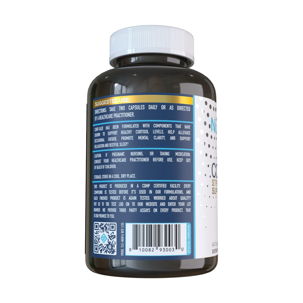 Cort-Eaze capsules close-up in bottle