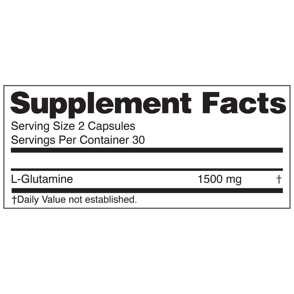 Nugenix Essentials L-Glutamine bottle with USA-made quality seal