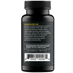 Nugenix Essentials label highlighting 1500 mg per capsule and USA-made ingredients.