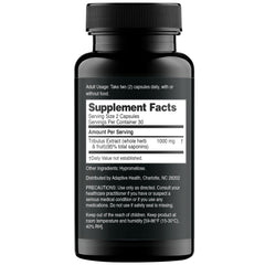 Nugenix label shows 95% total saponins standardization