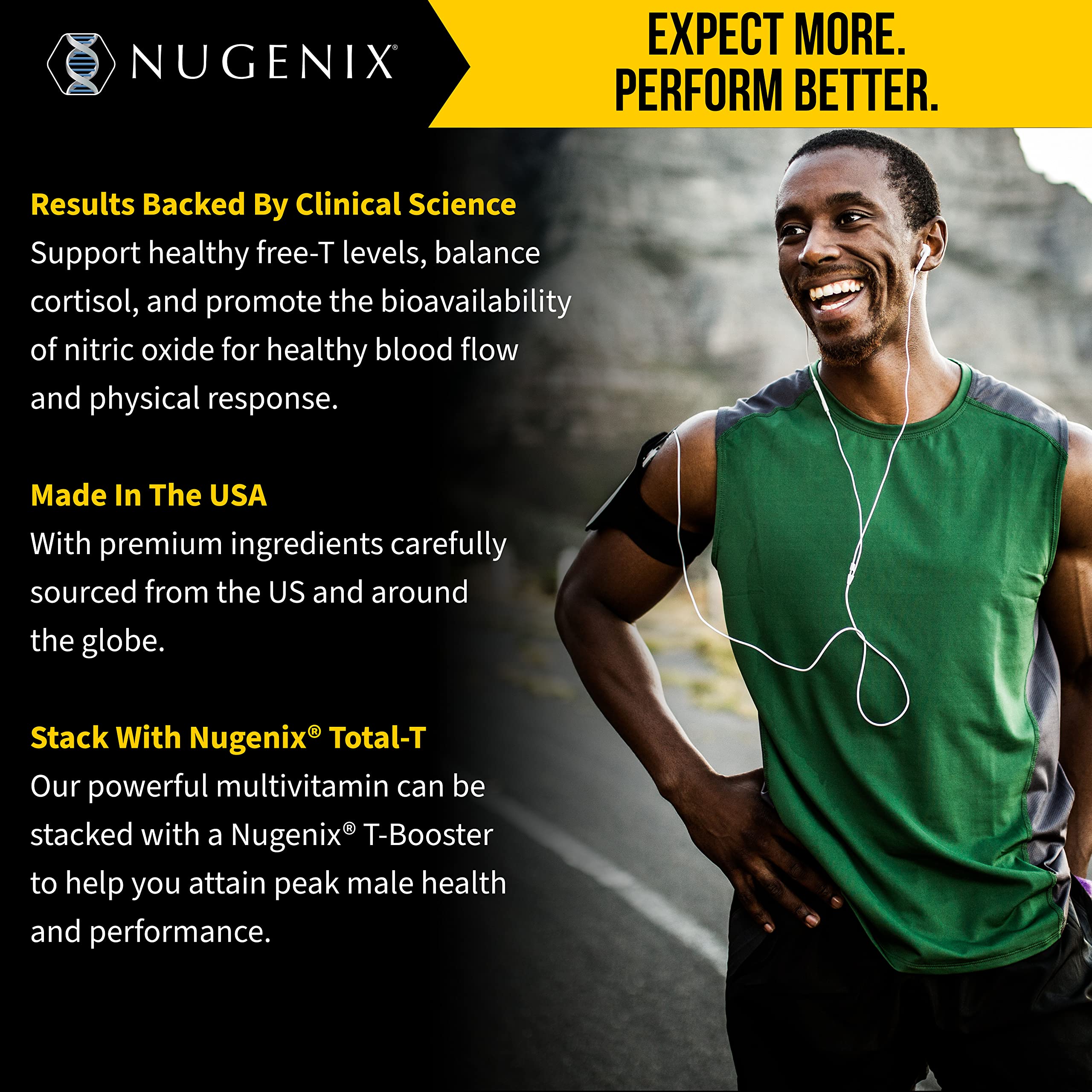Nugenix capsules ready for daily testosterone support intake