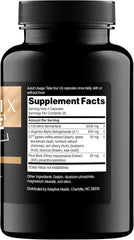 Nugenix Nitric Oxide Flow capsules close-up highlighting easy daily use.