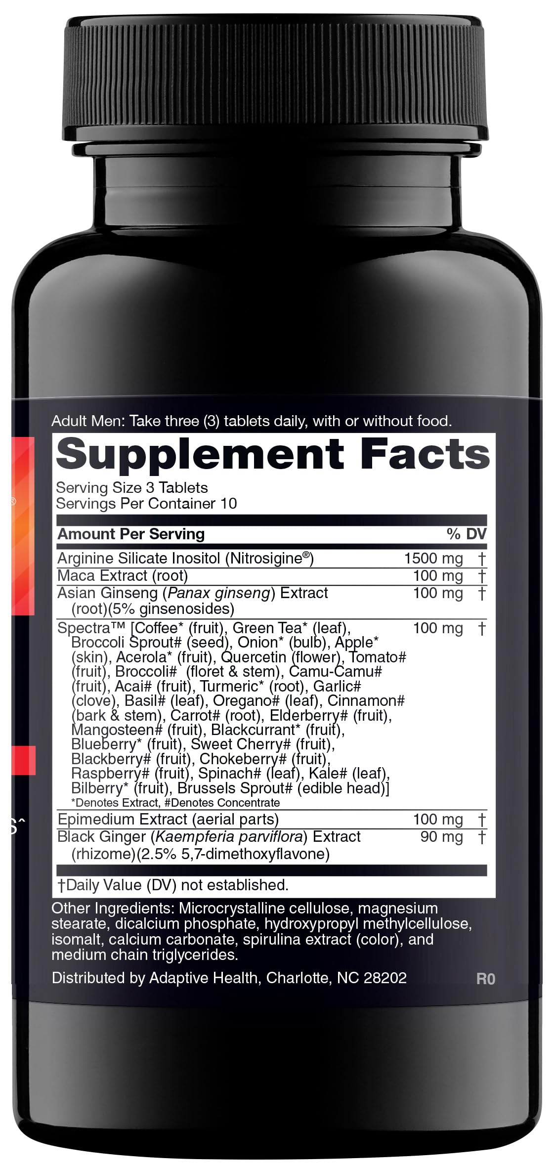 Nugenix Perform daily vitality packaging emphasizing sustained energy and stamina