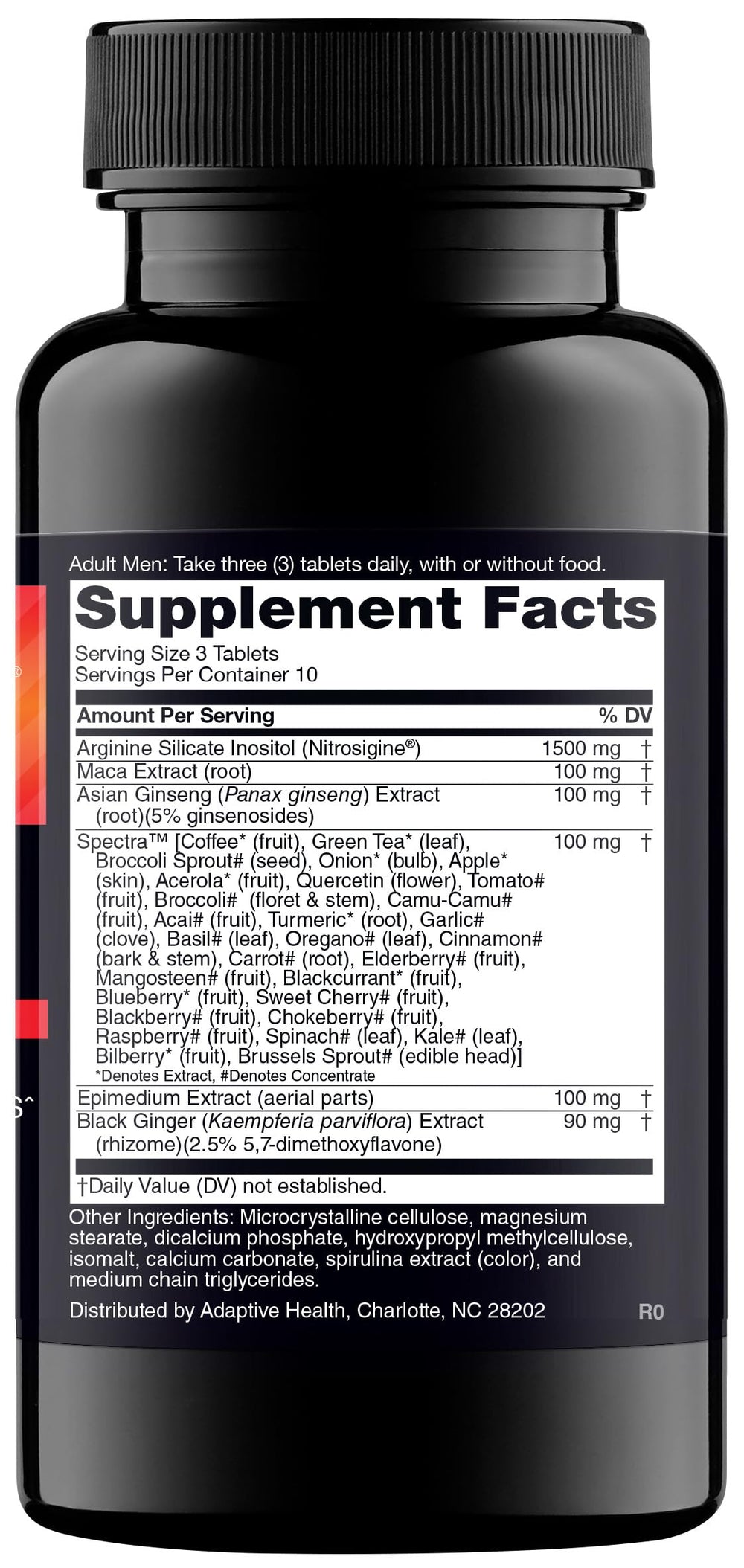 Nugenix Perform daily vitality packaging emphasizing sustained energy and stamina