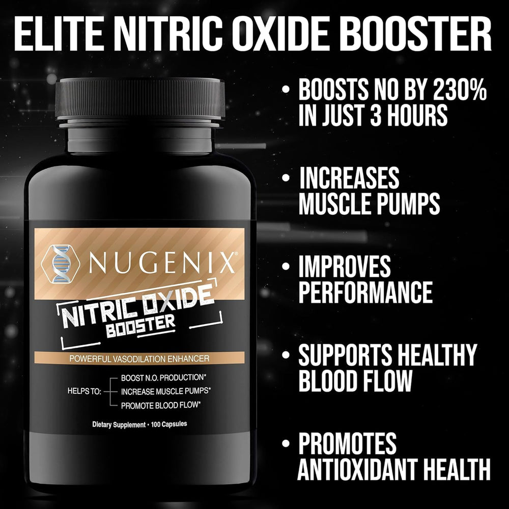 Nugenix Pine Bark Extract label detail shows natural ingredient support.