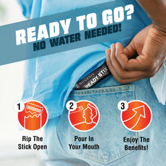 Nugenix Ready Stix fast-dissolve formula enables simple use anywhere