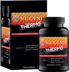 Nugenix Thermo pills closeup highlighting compact capsules designed for fat metabolism