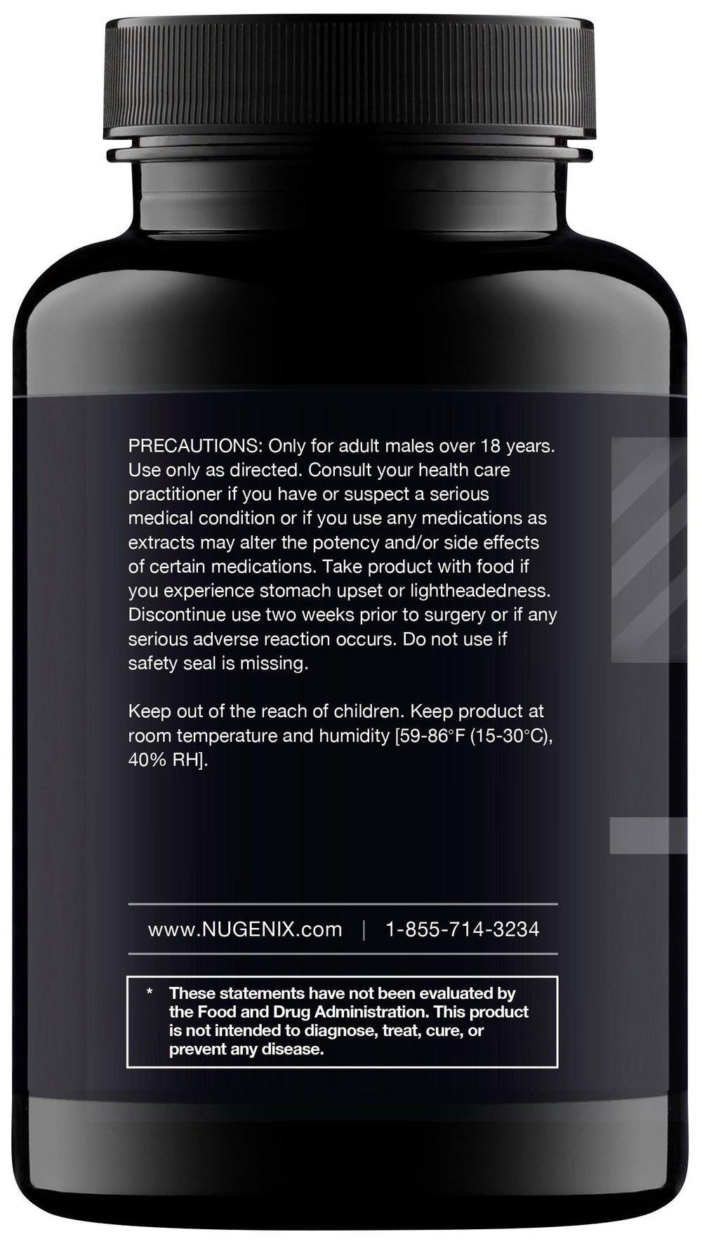 Nugenix Total-T ingredient blend close-up signaling Tesnor and elevATP.