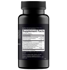 Nugenix Total-T bottle label close-up showing Tesnor, elevATP, boron ingredients.
