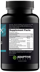 Nugenix Total-T Ultimate bottle label close up highlighting key ingredients