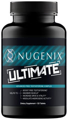 Nugenix Ultimate bottle front view for men’s wellness and daily support.