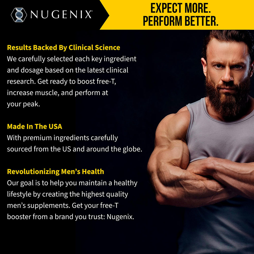 Nugenix Ultimate tablets count view suggests reliable supply.