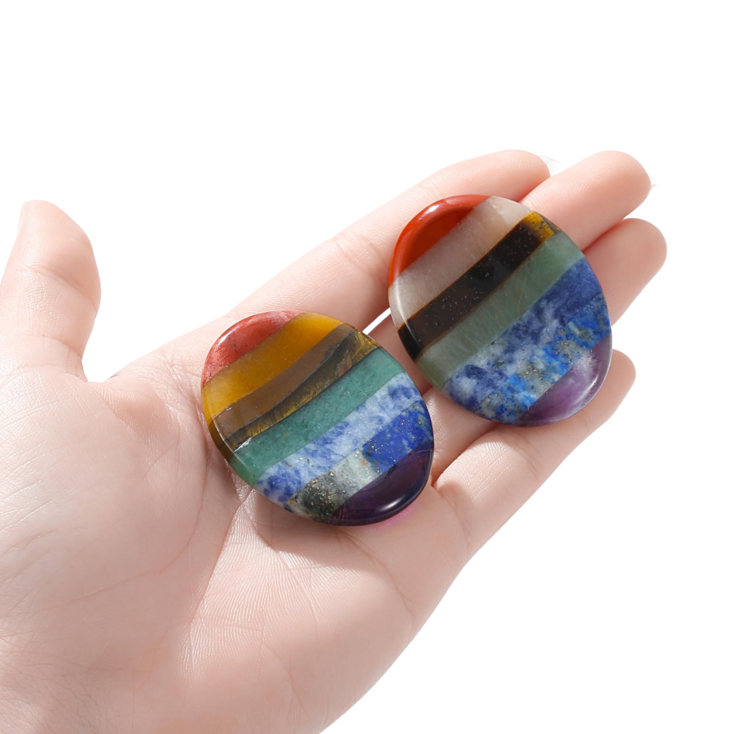 NUKAYAI sensory oval worry stone is a pocket friendly calm aid.