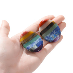 NUKAYAI sensory oval worry stone is a pocket friendly calm aid.