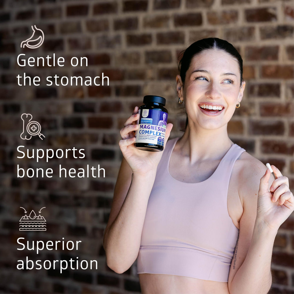 Number One Nutrition N1N Premium Magnesium pour captures capsules for convenient intake.