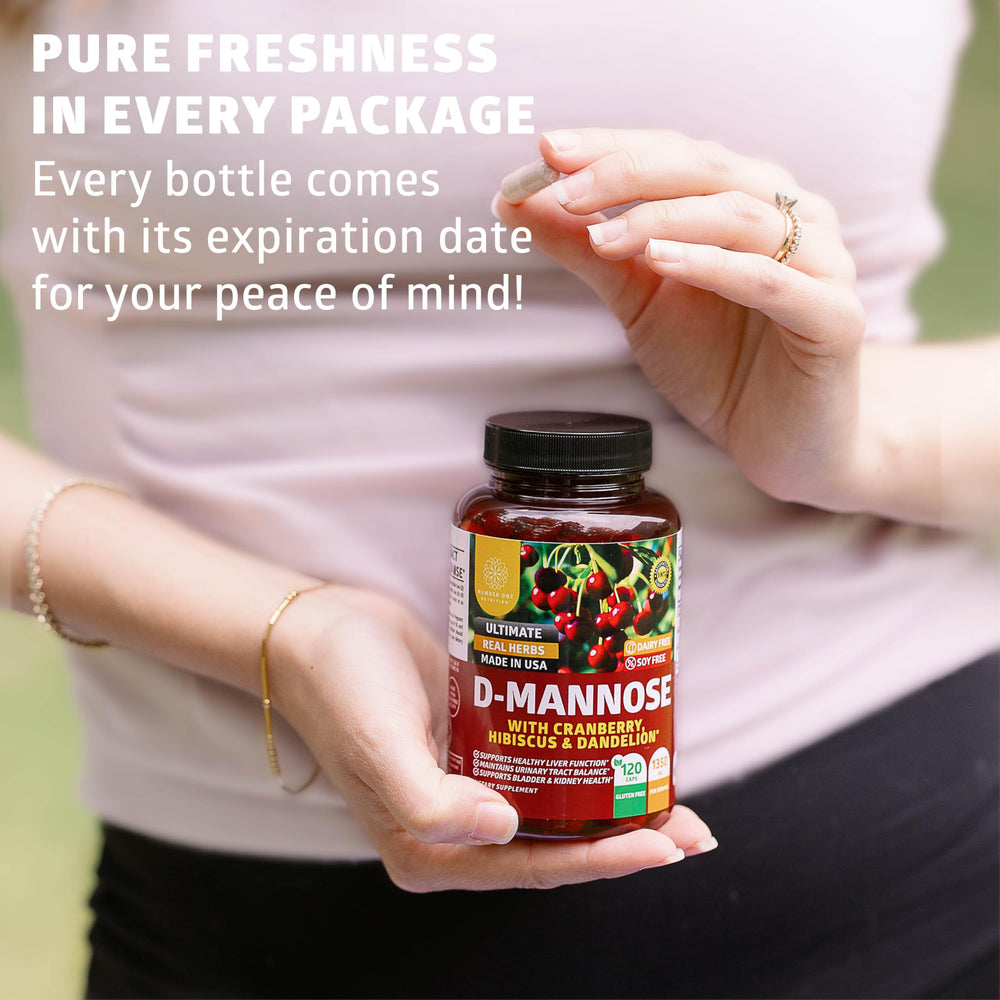 Number One Nutrition cranberry powder component highlighting polyphenols for digestive balance.