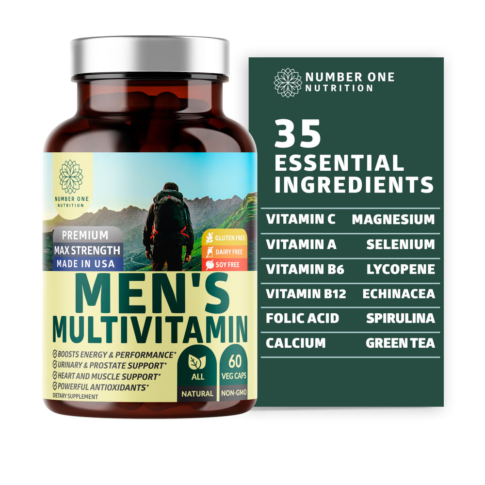 Number One Nutrition Premium Men cap for daily nutrition support.